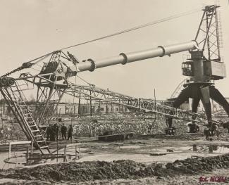 Installation of the crane